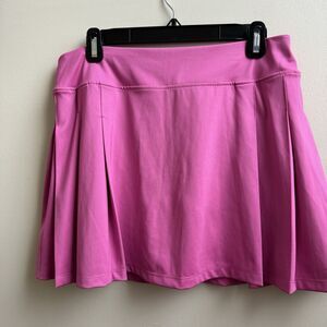 Tommy Bahama Skort Skirt  Solid Pink  Golf Tennis Pickleball UPF 50 Size L